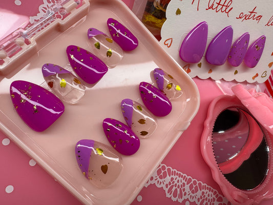 Purple - Short Coffin